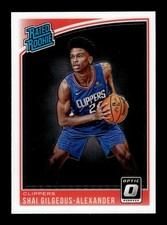 2018-19 Donruss Optic #162 Shai Gilgeous-Alexander Rookie RC