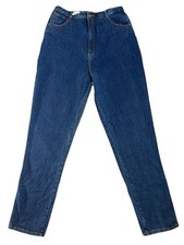 P.S. Gitano Womens Jeans 18 Long High Rise Straight Leg Blue Denim Mom 90  s NWT