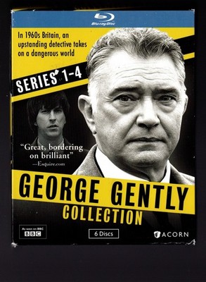 George Gently Collection: Series 1-4 (Blu-ray, 2007-2011, 6-Disc Set) GOOD