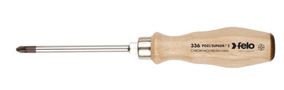 Felo SD Holzgriff Pozidriv PZ 1 x 80