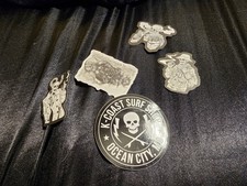 Skeleton Stickers Lot Of 5