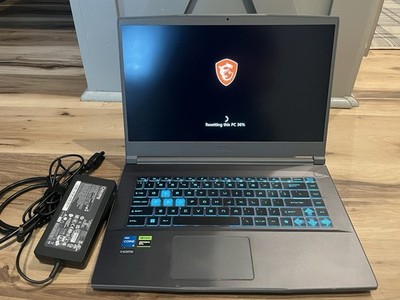 Excellent Condition MSI Thin 15  Intel I5 RTX 4060 1TB SSD 32gb Ram