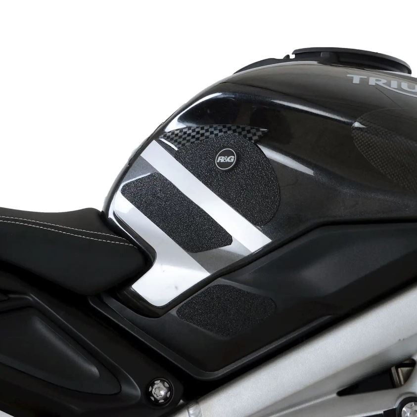 R&G Tank Traction Grips Clear (6-Piece) Triumph Daytona Moto2 765 2020