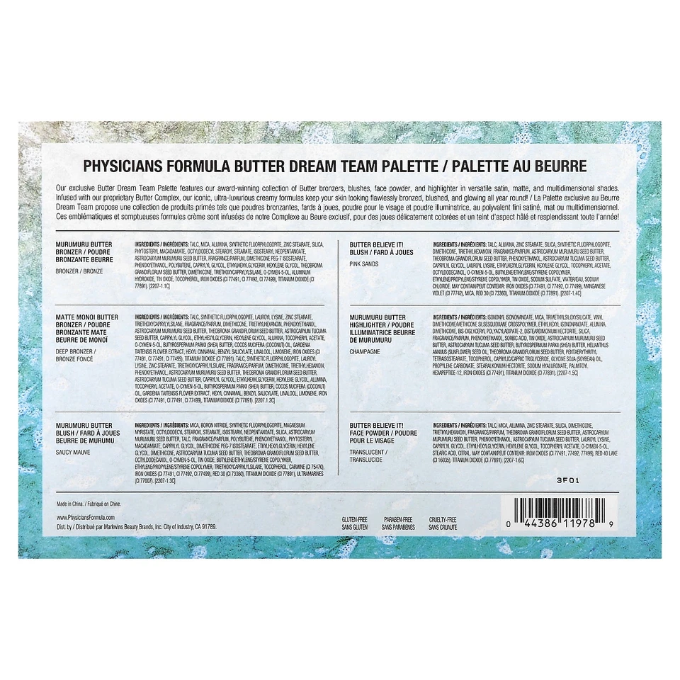 Butter Dream Team Face Palette, 1 Palette - Image 2 of 4