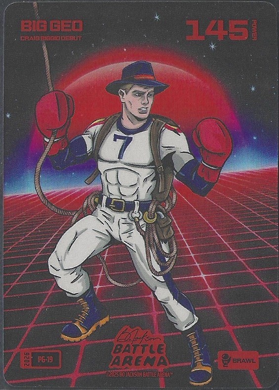 2026 Bo Jackson Battle Arena Big Geo Craig Biggio PG-19 Power Glove Brawl SP