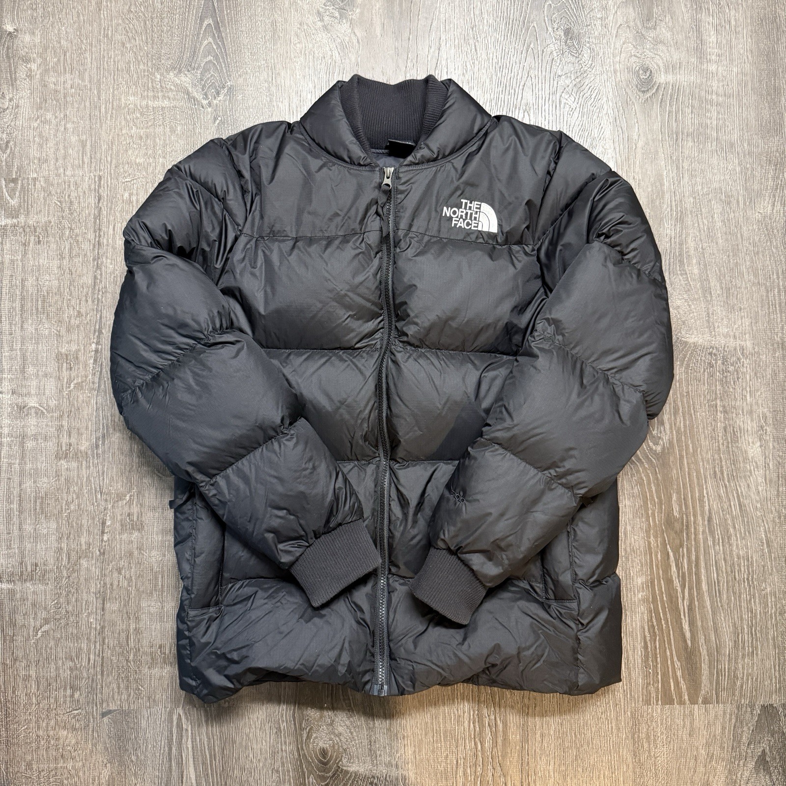 Black North Face Puffer Jacket - image 3