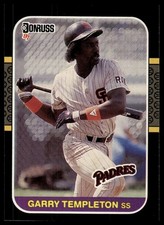 1987 Donruss #141 Garry Templeton NRMT+