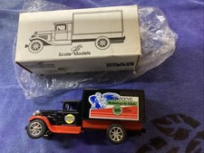Vintage ERTL Freight Truck Bank,  Wilwert  s Harley Davidson  Branding,1/25 Scale