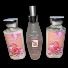 Lot Of 2 Bath  Body Works Plumeria Body Lotion 8 oz New Retired