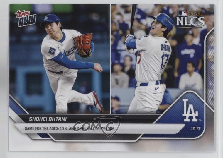 大谷翔平 2025MLB Topps Now #456 PSA10 OHTANI PSA 10 Shohei Ohtani - 2025 MLB Topps NOW® - Card 884 - 3-HR's
