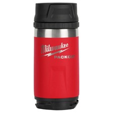 PACKOUT 12oz Insulated Beverage Bottle with Sip Lid, Red, Stainless St