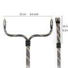 SKW Audiophiles Audio Cable 2RCA to 2 RCA Male to Male 7mm 3.2ft/1M 24k Gold Pl. — photo 8
