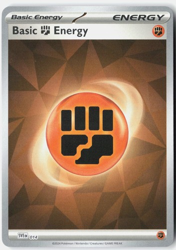 Basic Fighting Energy Holofoil [SVE: Scarlet & Violet Energies - 014] - NM