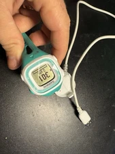 Garmin Forerunner 15 GPS Running Watch White Teal Small Tested With Charger