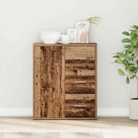 Sideboard Altholz 60 X 31 X 70 Cm Holzwerkstoff