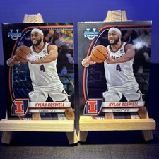 2025 Bowman Chrome University Base & Black Wave Refractor #78 Kylan Boswell