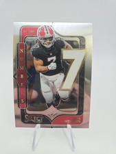 2024 Panini Select Bijan Robinson NUMBERS Insert #3 Atlanta Falcons