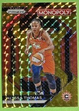 2024 Prizm Monopoly WNBA Alyssa Thomas # WNBA10 Gold Prizm /49