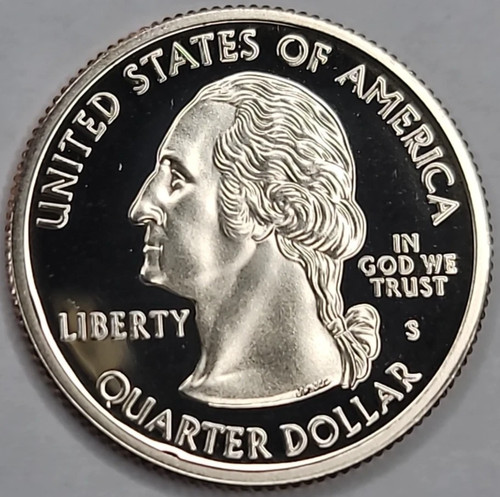 2001-S ### Proof AMERICAN SAMOA Territory Quarter ### Gorgeous DCAM 25c Coin - 第 6/7 張圖片
