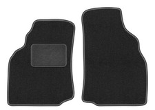 Vordere Auto Fußmatten Velours für: Ford Puma 1997-2001 Coupé graphit