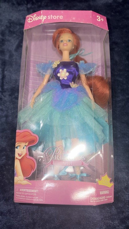Princess Ariel Ballerina Doll Disney Store Ballet Barbie