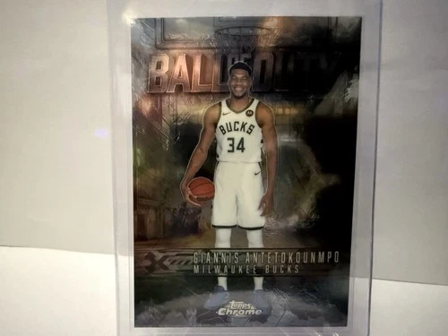 2025 Topps Chrome Giannis Antetokounmpo Base (RAW)