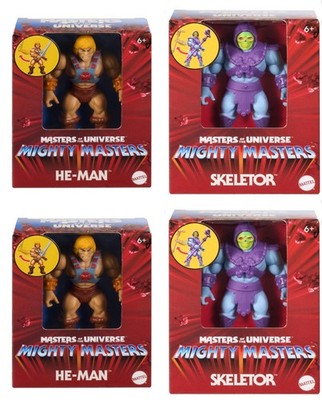 MOTU Mighty Masters Of The Universe 2 HeMan   2 Skeletor Mini 3 G2U