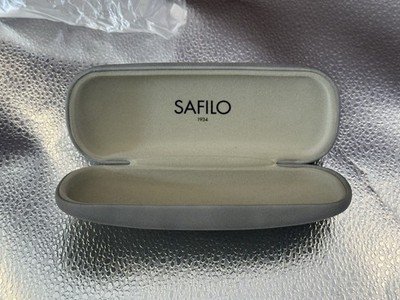 Safilo 1934 grau Hartschalen Brillen Sonnenbrillen Etui