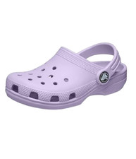 Crocs Classic Clog Slip on Water-Friendly Sandals Lavender Big Kids Size J5