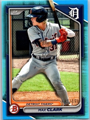 2024 Bowman Draft #BD-104 Max Clark Sky Blue #/499