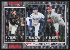2026 Topps Silver Foilboard #203 Paul Skenes Yamamoto Cristopher Sanchez