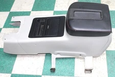 08'Avalanche Black Leather Armrest Lid Gray Floor Center Console Assembly OEM OE