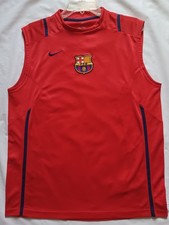 Vintage F.C Barcelona Nike Dri-Fit  Training Jersey Size XL