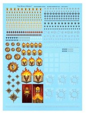 World Bearers Legion Decals Transfer Sheet Warhammer