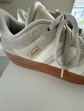 Size 8.5 - adidas Gazelle Bold Cream
