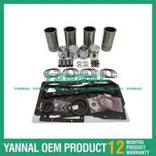New 4 pcs Overhaul Kit With Gasket Set for Weichai ZH4100D Engine