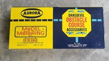 Aurora Model Motoring Daredevil Obstacle Course Accessories W/Box No. 1593