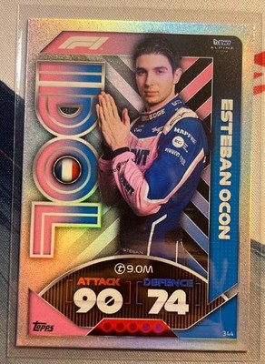 344 - Turbo Attax F1 2022 - Idole - Esteban Ocon