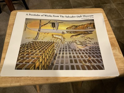 A Portfolio Of Works The Salvador Dali Museum 13 Reproduction Prints 12x16  NRMT