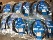 Qty 10 Blizzard DMX-5PIN-10Q "Cool Cable" 10' 5-Pin XLR 22 Gauge DMX cable
