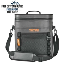 VEVOR Soft Cooler Bag 30 Cans Soft Sided Insulated Cooler Bag Leakproof, NEW