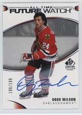 2020 Upper Deck SP Signature Edition Legends /199 Doug Wilson #356 Auto HOF 17p7