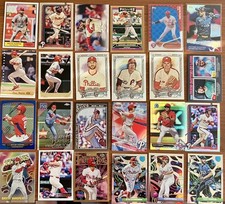 Philadelphia Phillies  73 ct lot of Baseball Cards, Inserts, RC'S Harper