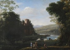 Klassische Landschaft Wandkunst Poster - Gelassene Naturszene Fine Art Print