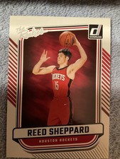 Reed Sheppard 2024-25 Donruss The Rookies #4 Houston Rockets (kentucky) Wildcats