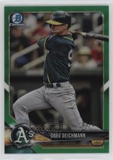 2018 Bowman Draft Chrome Green Refractor /99 Greg Deichmann #BDC-138 03l6