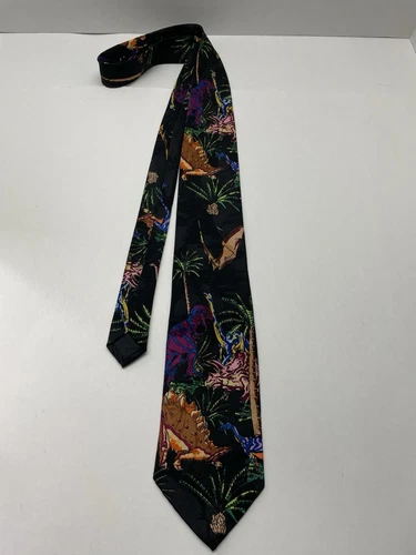 Neck Tie Vintage Surrey Dinosaur 56”x4”