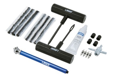 Laser Tools Emergency Tyre Repair Kit 19pc 9146