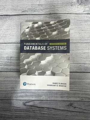 Fundamentals Of Database System 7ED By Elmasri Ramez & Navath Shamkant