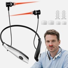 Neck-hanging Nasal Ear Canal 650nm Laser Irradiator Rechargeable Reduce Tinnitus